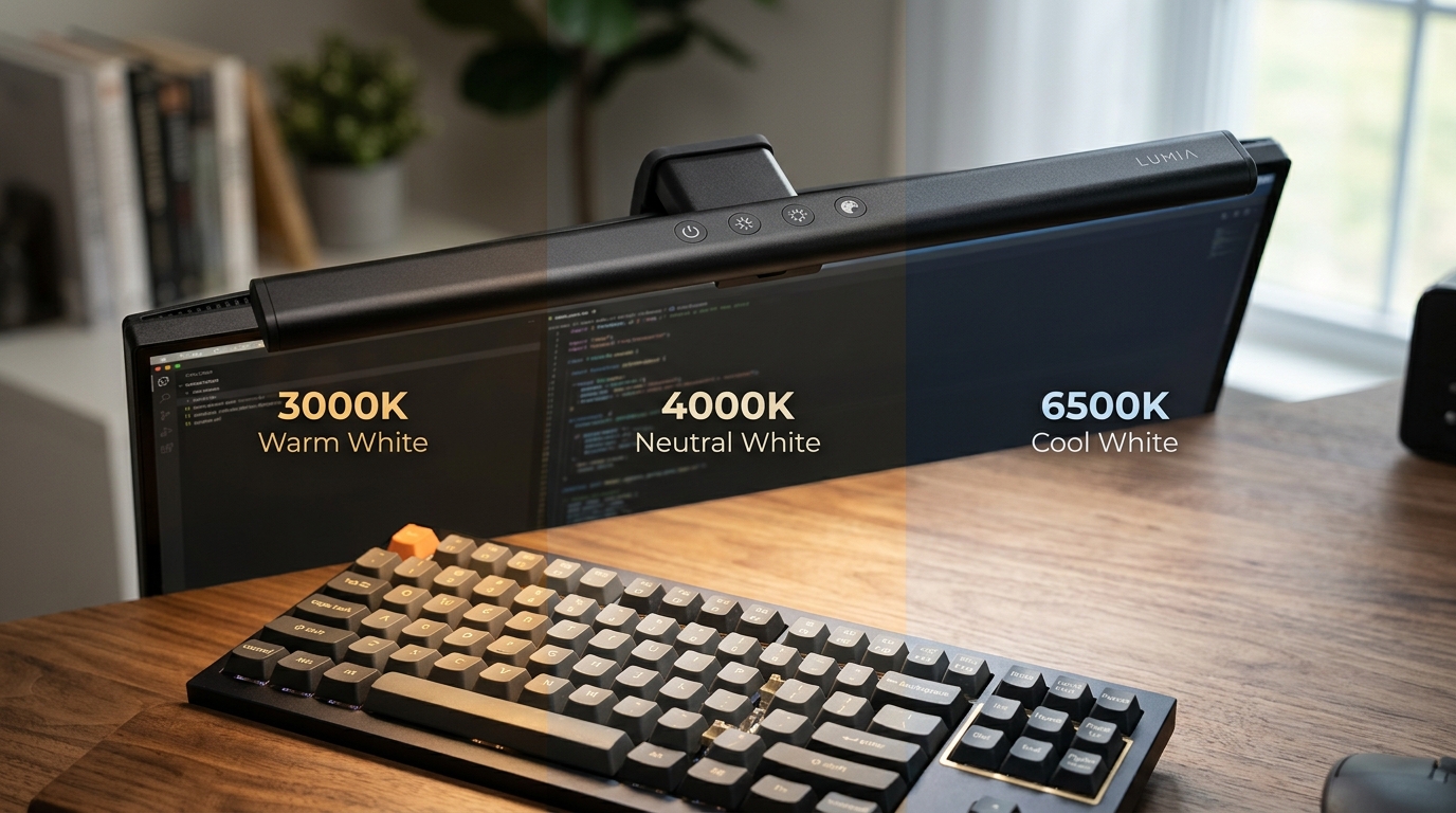 Quntis Color Temperature Comparison: 3000K Warm White vs 4000K Neutral White vs 6500K Cool White